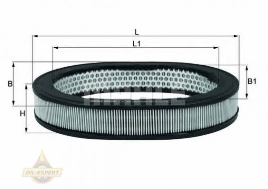 Mahle/Knecht Фильтр воздушный MAHLE/KNECHT LX 88 - Картинка 2