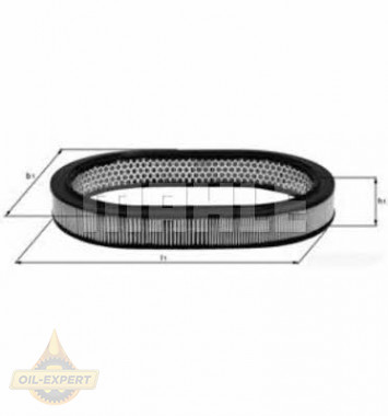 Mahle/Knecht Фильтр воздушный MAHLE/KNECHT LX 88 - Картинка 1