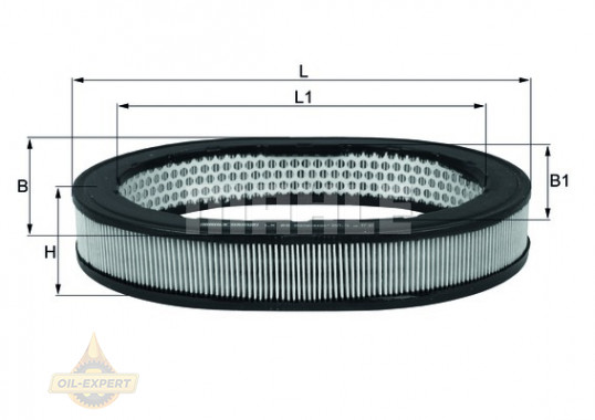 Mahle/Knecht Фильтр воздушный MAHLE/KNECHT LX 88 - Картинка 3