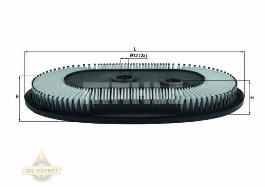 Mahle/Knecht Фильтр воздушный MAHLE/KNECHT LX 846 - Картинка 1