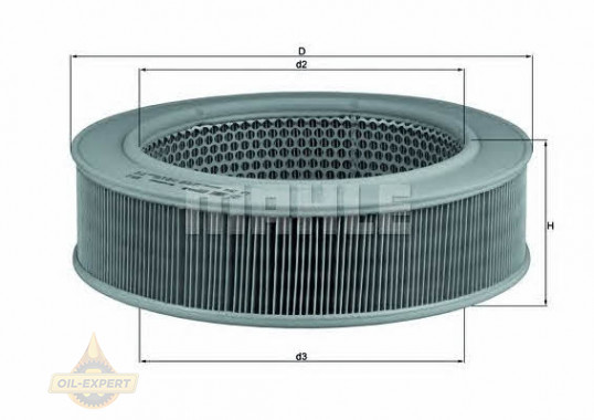 Mahle/knecht Фильтр воздушный MAHLE/KNECHT LX 264 - Картинка 1