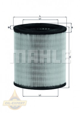 Mahle/Knecht Фильтр воздушный MAHLE/KNECHT LX 715 - Картинка 2