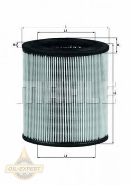 Mahle/Knecht Фильтр воздушный MAHLE/KNECHT LX 715 - Картинка 1