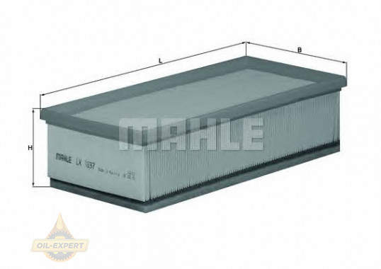 Mahle/knecht Фільтр повітряний MAHLE/KNECHT LX 1837 - Заображення 1