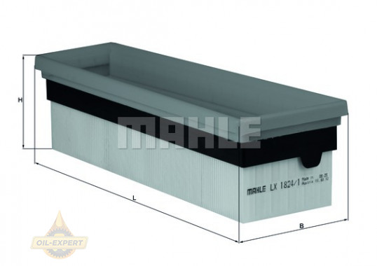 Mahle/knecht Фильтр воздушный MAHLE/KNECHT LX 1824/1 - Картинка 3
