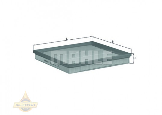 Mahle/knecht Фильтр воздушный MAHLE/KNECHT LX 2881 - Картинка 2
