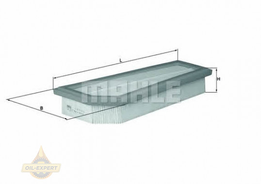 Mahle/Knecht Фильтр воздушный MAHLE/KNECHT LX 2813 - Картинка 1