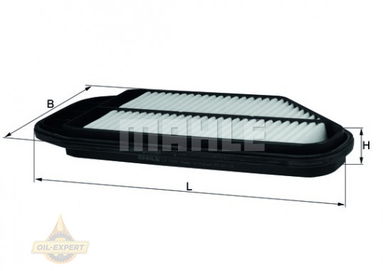 Mahle/knecht Фильтр воздушный MAHLE/KNECHT LX 3152 - Картинка 3