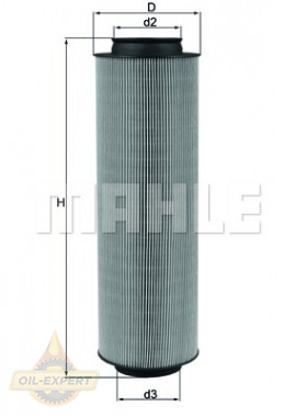 Mahle/knecht Фильтр воздушный MAHLE/KNECHT LX 791 - Картинка 2