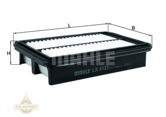 Mahle/knecht Фільтр повітряний MAHLE/KNECHT LX 4137 - Заображення 1