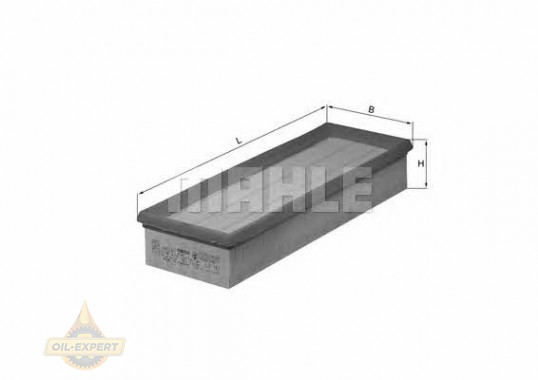 Mahle/knecht Фильтр воздушный MAHLE/KNECHT LX 143 - Картинка 1