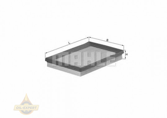 Mahle/knecht Фильтр воздушный MAHLE/KNECHT LX 1259 - Картинка 1