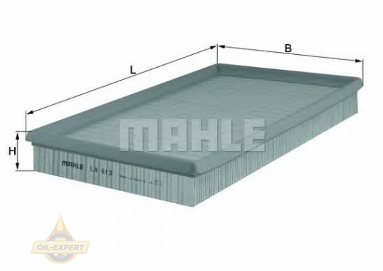 Mahle/knecht Фильтр воздушный MAHLE/KNECHT LX 613 - Картинка 1