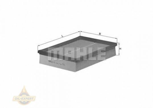 Mahle/knecht Фільтр повітряний MAHLE/KNECHT LX 856 - Заображення 1