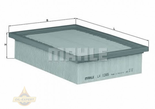 Mahle/knecht Фильтр воздушный MAHLE/KNECHT LX 1285 - Картинка 1