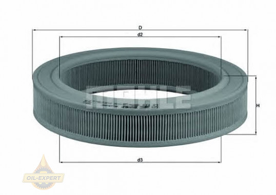 Mahle/knecht Фильтр воздушный MAHLE/KNECHT LX 113 - Картинка 1