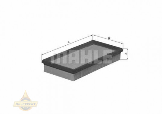 Mahle/knecht Фильтр воздушный MAHLE/KNECHT LX 259 - Картинка 2