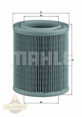 Mahle/knecht Фильтр воздушный MAHLE/KNECHT LX 329 - Картинка 1