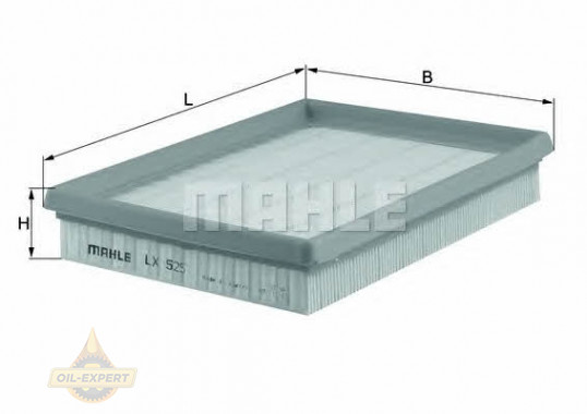 Mahle/knecht Фильтр воздушный MAHLE/KNECHT LX 525 - Картинка 1