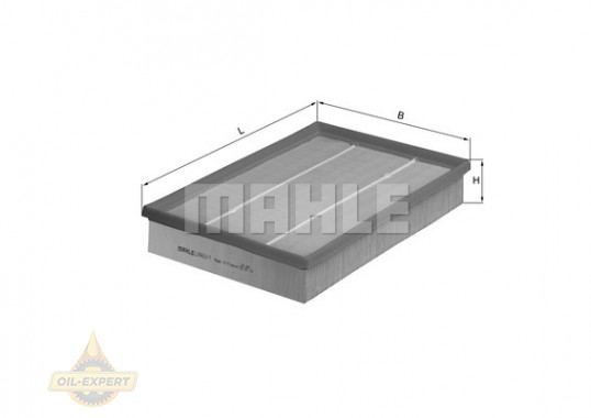 Mahle/knecht Фильтр воздушный MAHLE/KNECHT LX 460/1 - Картинка 2