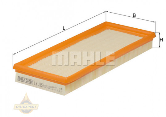Mahle/knecht Фильтр воздушный MAHLE/KNECHT LX 285 - Картинка 2