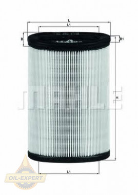 Mahle/knecht Фильтр воздушный MAHLE/KNECHT LX 597 - Картинка 1