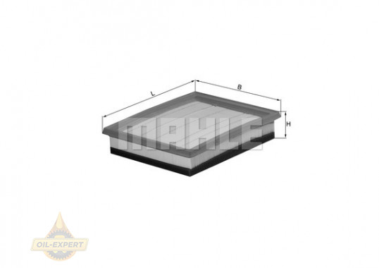 Mahle/knecht Фильтр воздушный MAHLE/KNECHT LX 1036/2 - Картинка 2