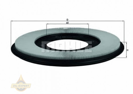 Mahle/knecht Фильтр воздушный MAHLE/KNECHT LX 556 - Картинка 1