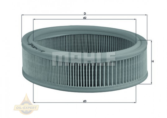 Mahle/Knecht Фильтр воздушный MAHLE/KNECHT LX 70 - Картинка 2