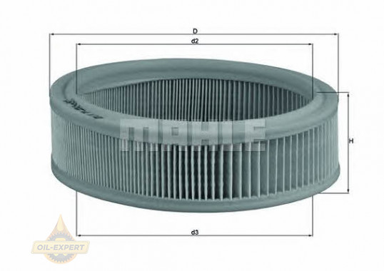 Mahle/Knecht Фильтр воздушный MAHLE/KNECHT LX 70 - Картинка 1