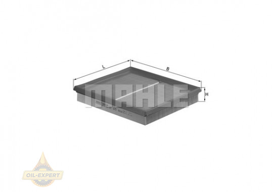 Mahle/knecht Фильтр воздушный MAHLE/KNECHT LX 679 - Картинка 2