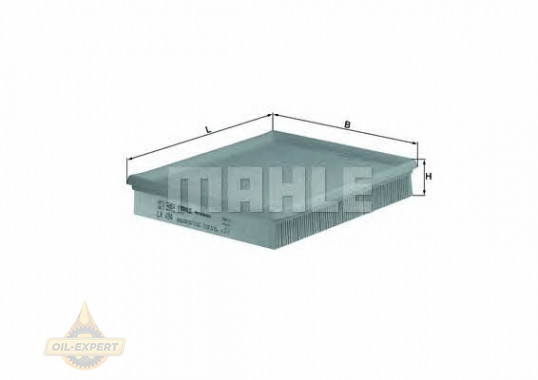 Mahle/Knecht Фильтр воздушный MAHLE/KNECHT LX 434 - Картинка 1