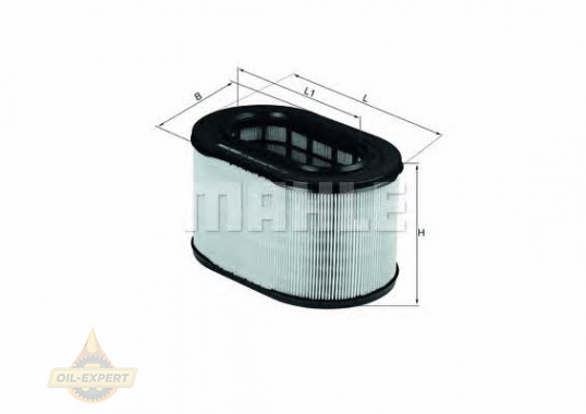 Mahle/knecht Фільтр повітряний MAHLE/KNECHT LX 669 - Заображення 1