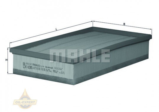Mahle/knecht Фильтр воздушный MAHLE/KNECHT LX 1835 - Картинка 2