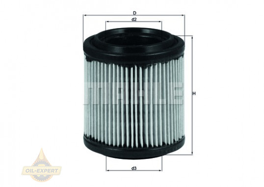 Mahle/knecht Фільтр повітряний MAHLE/KNECHT LX 279 - Заображення 1