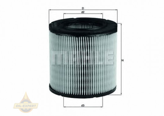 Mahle/Knecht Фильтр воздушный MAHLE/KNECHT LX 249 - Картинка 1