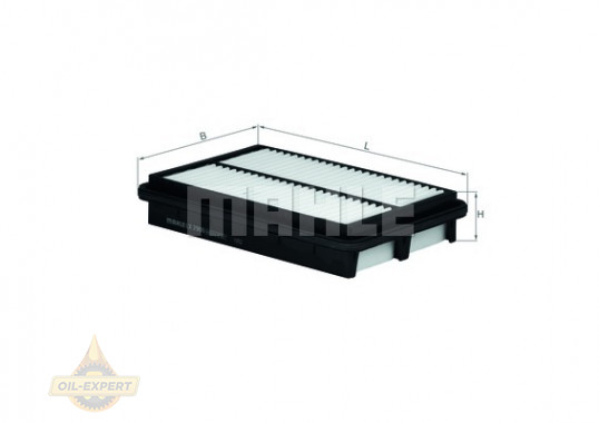 Mahle/knecht Фільтр повітряний MAHLE/KNECHT LX 2906 - Заображення 2
