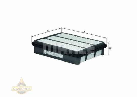 Mahle/knecht Фільтр повітряний MAHLE/KNECHT LX 1040 - Заображення 1