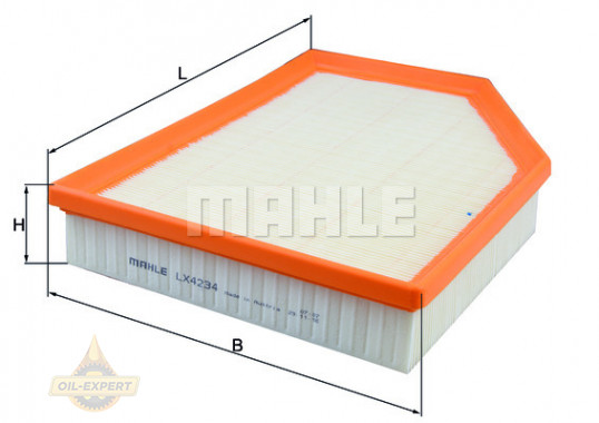 Mahle/knecht Фильтр воздушный MAHLE/KNECHT LX 4234 - Картинка 1