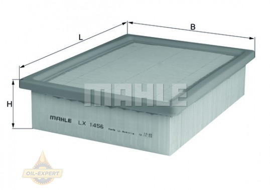 Mahle/knecht Фильтр воздушный MAHLE/KNECHT LX 1456 - Картинка 2