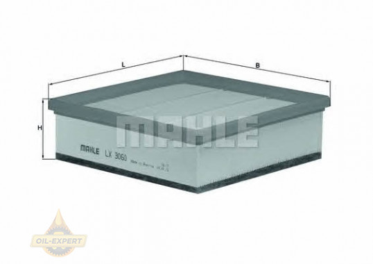 Mahle/knecht Фільтр повітряний MAHLE/KNECHT LX 3060 - Заображення 1