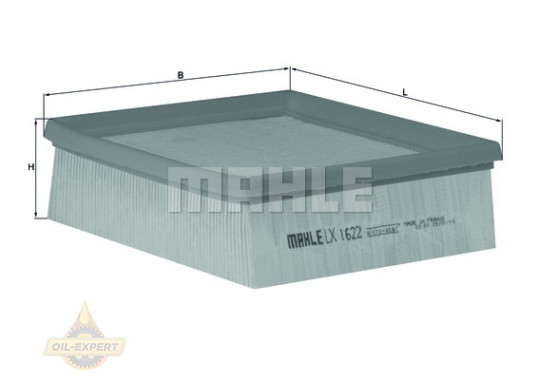 Mahle/knecht Фильтр воздушный MAHLE/KNECHT LX 1622 - Картинка 2