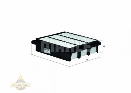 Mahle/knecht Фільтр повітряний MAHLE/KNECHT LX 2648 - Заображення 1