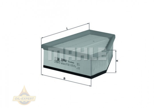 Mahle/knecht Фильтр воздушный MAHLE/KNECHT LX 934/3 - Картинка 2