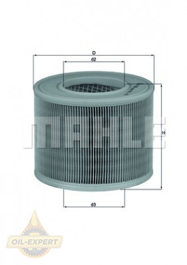 Mahle/knecht Фільтр повітряний MAHLE/KNECHT LX 986 - Заображення 2