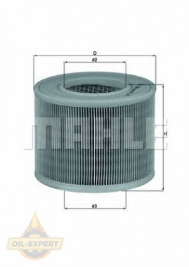 Mahle/knecht Фільтр повітряний MAHLE/KNECHT LX 986 - Заображення 1