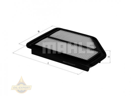 Mahle/knecht Фильтр воздушный MAHLE/KNECHT LX 1948 - Картинка 2