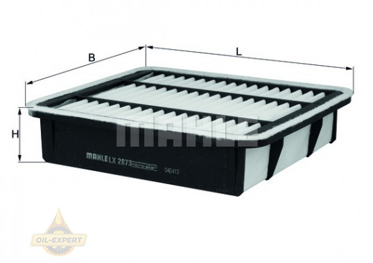 Mahle/knecht Фильтр воздушный MAHLE/KNECHT LX 2873 - Картинка 2