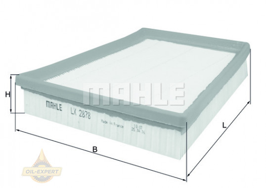 Mahle/knecht Фільтр повітряний MAHLE/KNECHT LX 2878 - Заображення 1