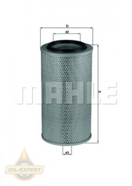 Mahle/knecht Фильтр воздушный MAHLE/KNECHT LX 265 - Картинка 2